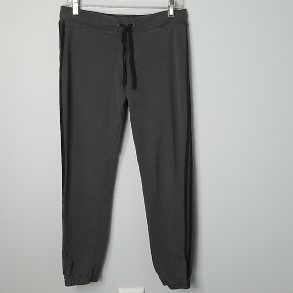J.Crew joggers gray with black stripes Small - Picture 1 of 10